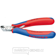 Čelní štípací kleště pro elektroniku 115 mm KNIPEX 64 52 115 - leštěná hlava, vícesložkové návleky gallery main image