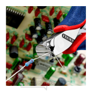 Čelní štípací kleště pro elektroniku 120 mm Knipex 64 32 120 - leštěná hlava, vícesložkové návleky Náhled