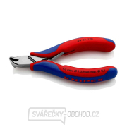 Čelní štípací kleště pro elektroniku 120 mm Knipex 64 32 120 - leštěná hlava, vícesložkové návleky gallery main image