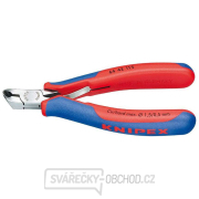 Čelní štípací kleště pro elektroniku 115 mm KNIPEX 64 42 115 - leštěná hlava, vícesložkové návleky gallery main image