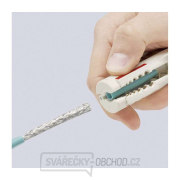 Odizolovací nástroj 125 mm na datové kabely Knipex 16 65 125 SB Náhled