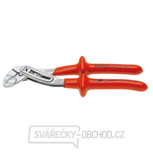 Instalatérské kleště Alligator 250 mm - 1000V. KNIPEX 88 07 250 - chromováno, VDE - izolace ponorem v lázni gallery main image