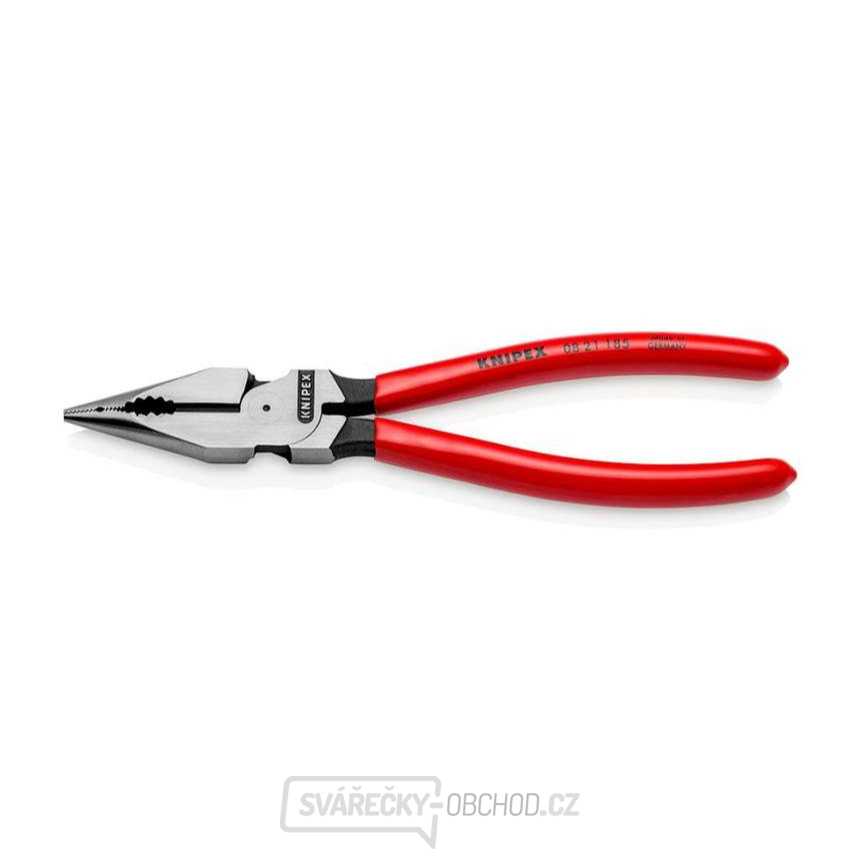 Kombinované úzké ploché kleště 185 mm Knipex 08 21 185 SB