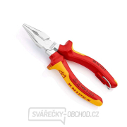 Úzké kombinované kleště 145 mm s připevňovacím okem Knipex 08 26 145 T BK VDE gallery main image
