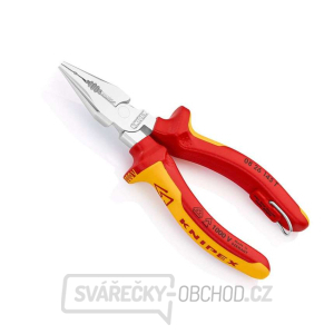 Úzké kombinované kleště 145 mm s připevňovacím okem Knipex 08 26 145 T BK VDE gallery main image