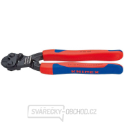 Kompaktní kleště na čepy CoBolt 200 mm KNIPEX 71 02 200 - leštěná hlava, vícesložkové návleky Náhled