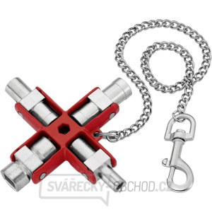 Univerzální klíč na rozvodové skříně Knipex 00 11 06 gallery main image