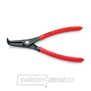 Kleště precizní pro pojistné kroužky vnější KNIPEX 49 41 A31, 210 mm - protiskluzová rukojeť gallery main image