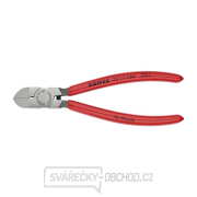 Boční štípací kleště na plasty v úhlu 45° 160 mm KNIPEX 72 11 160 - leštěná hlava, plastové návleky Náhled