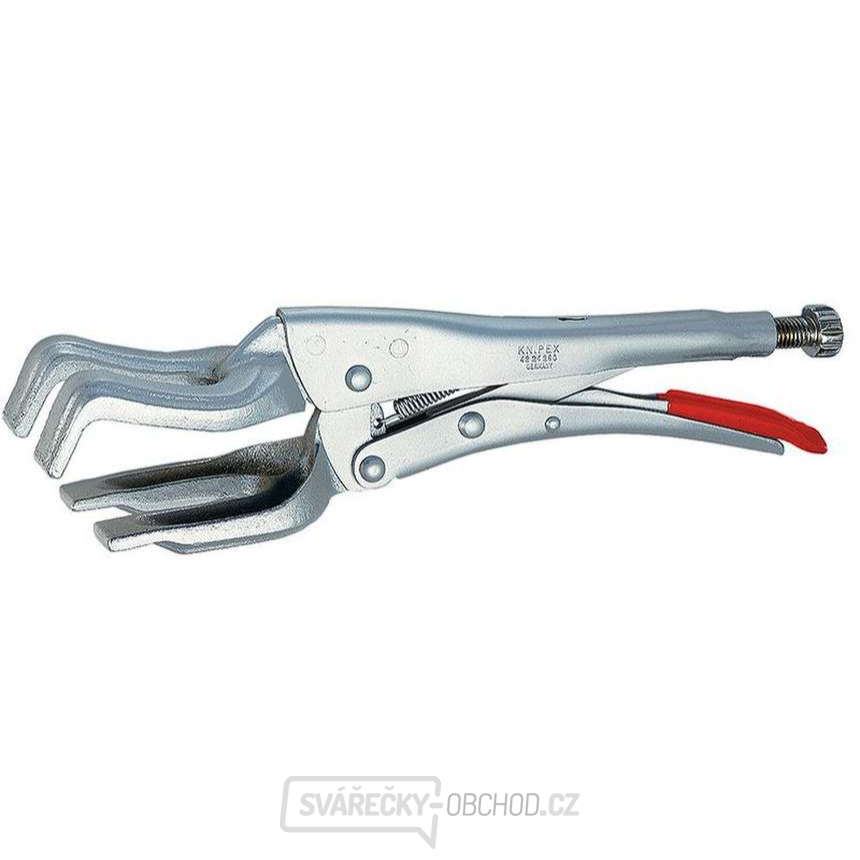 Samosvorné kleště pro svařování 280 mm KNIPEX 42 24 280 - chromováno