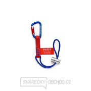Upevňovací smyčka s karabinou Knipex 00 50 13 T BK Náhled