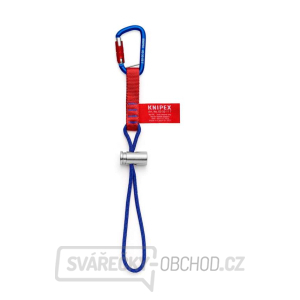 Upevňovací smyčka s karabinou Knipex 00 50 13 T BK gallery main image