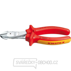 Silové boční štípací kleště 160 mm - 1000V. KNIPEX 74 06 160 - chromováno, vícesložkové návleky VDE gallery main image