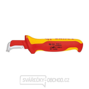 Nůž na pláště izolovaný 1000V VDE, 155 mm Knipex 98 55 Náhled
