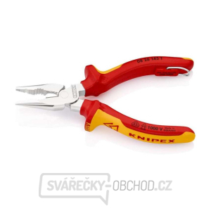 Úzké kombinované kleště 145 mm s připevňovacím okem Knipex 08 26 145 T VDE gallery main image
