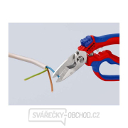 Úhlové elektrikářské nůžky 160 mm Knipex 95 05 20 SB Náhled