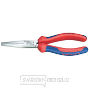 Kleště pro mechaniky 190 mm KNIPEX 38 45 190 - chromováno, vícesložkové návleky gallery main image