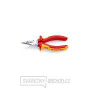 Kleště kombinované úzké ploché VDE KNIPEX 08 26 145, 145 mm - pochromované kleště, izolované vícesložkovými návleky gallery main image