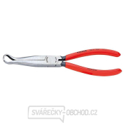 Kleště pro mechaniky 200 mm KNIPEX 38 91 200 - leštěná hlava, plastové návleky gallery main image