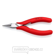 Montážní kleště pro elektroniku 115 mm KNIPEX 35 31 115 - leštěná hlava, plastové návleky gallery main image