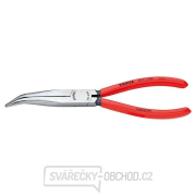 Půlkulaté kleště pro mechaniky 200 mm KNIPEX 38 21 200 - leštěná hlava, plastové návleky gallery main image