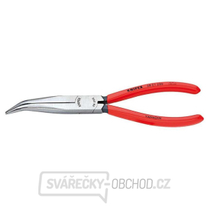 Půlkulaté kleště pro mechaniky 200 mm KNIPEX 38 21 200 - leštěná hlava, plastové návleky gallery main image