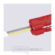 Odizolovací nástroj 125 mm Knipex 16 64 125 SB pro ploché a kruhové kabely Náhled