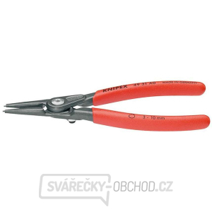 Precizní kleště na pojistné kroužky 140 mm, vnější rovné. Knipex - 49 31 A0 - DIN 5254 A gallery main image