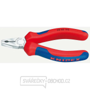Malé kombinované kleště 110 mm KNIPEX 08 05 110 - chromováno, vícesložkové návleky gallery main image