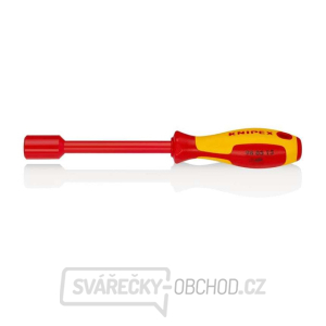 VDE šroubovák s nástrčným klíčem 6hran 13x125 mm Knipex 98 03 13 gallery main image