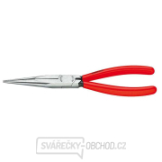 Půlkulaté kleště pro mechaniky 200 mm KNIPEX 38 11 200 - leštěná hlava, plastové návleky gallery main image