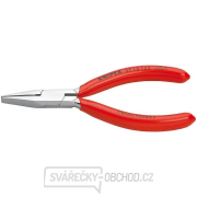 Kleště pro uchopení pro jemnou elektroniku 125 mm KNIPEX 37 13 125 - chromováno, plastové návleky gallery main image