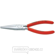 Ploché kliešte Langbeck 140 mm (s predĺženými čeľusťami) KNIPEX 30 13 140 - chrómované, plastové puzdrá gallery main image