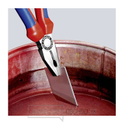 Kombinované kleště 200 mm. KNIPEX 03 02 200 - leštěná hlava, vícesložkové návleky Náhled