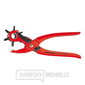 Otočné děrovací kleště 220 mm Knipex 90 70 220 SB gallery main image