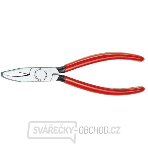 Kleště na lámání skla 160 mm KNIPEX 91 51 160 - leštěná hlava, plastové návleky gallery main image