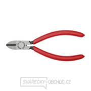 Boční štípací kleště 125 mm KNIPEX 70 01 125 - leštěná hlava, plastové návleky Náhled