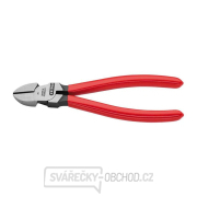Boční štípací kleště 140 mm KNIPEX 70 01 140 - leštěná hlava, plastové návleky gallery main image
