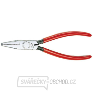 Ploché kleště na sklo 160 mm KNIPEX 91 61 160 - leštěná hlava, plastové návleky gallery main image
