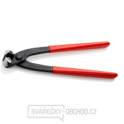 Armovací kleště 220 mm, Knipex 99 01 220 - DIN ISO 9242 - leštěná hlava, plastové návleky Náhled