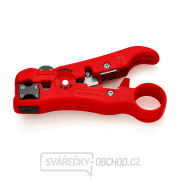 Odizolovací nástroj na koaxiální a datové kabely Knipex 16 60 06 SB Náhled