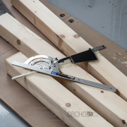 Japonská vodící lišta a úhloměr SHINWA Free-Angle NEO pro kotoučové pily - 30 cm Náhled