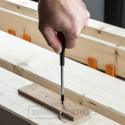 Japonský křížový šroubovák SK11 - 2 x 100 mm - červený Náhled