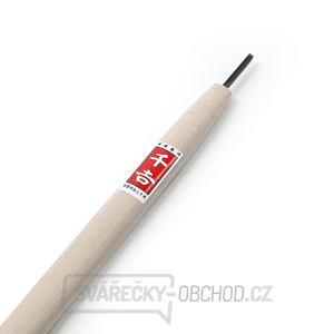 Japonské řezbářské mini-dláto SENKICHI s U čepelí - 3 mm gallery main image