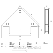 Pomocný magnet pro sváření úhlů BGS 3007 Náhled