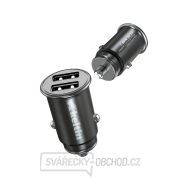 Mini nabíječka do auta s funkcí rychlého nabíjení 24W 4,8A (100) gallery main image