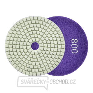 Lešticí kotouč pro mokré broušení kameniny 100mm GR800 5/25/200) gallery main image