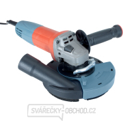 Kryt odsávací pro broušení úhlovou bruskou, O125mm s kartáčovým věncem Náhled