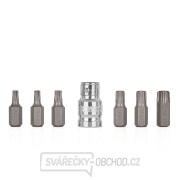 7dílná sada šroubovacích bitů TORX T25-T55 (10/100) gallery main image