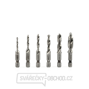Sada závitových vrtáků HSS M3-M10 6el. (100) gallery main image